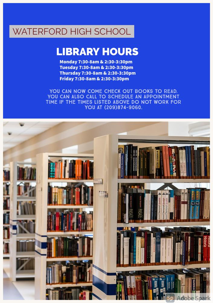 WHS Library Hours