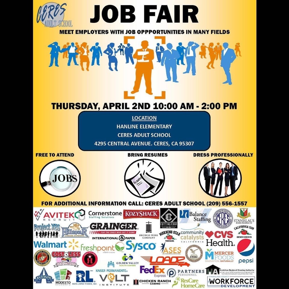 Job Fair April 2nd