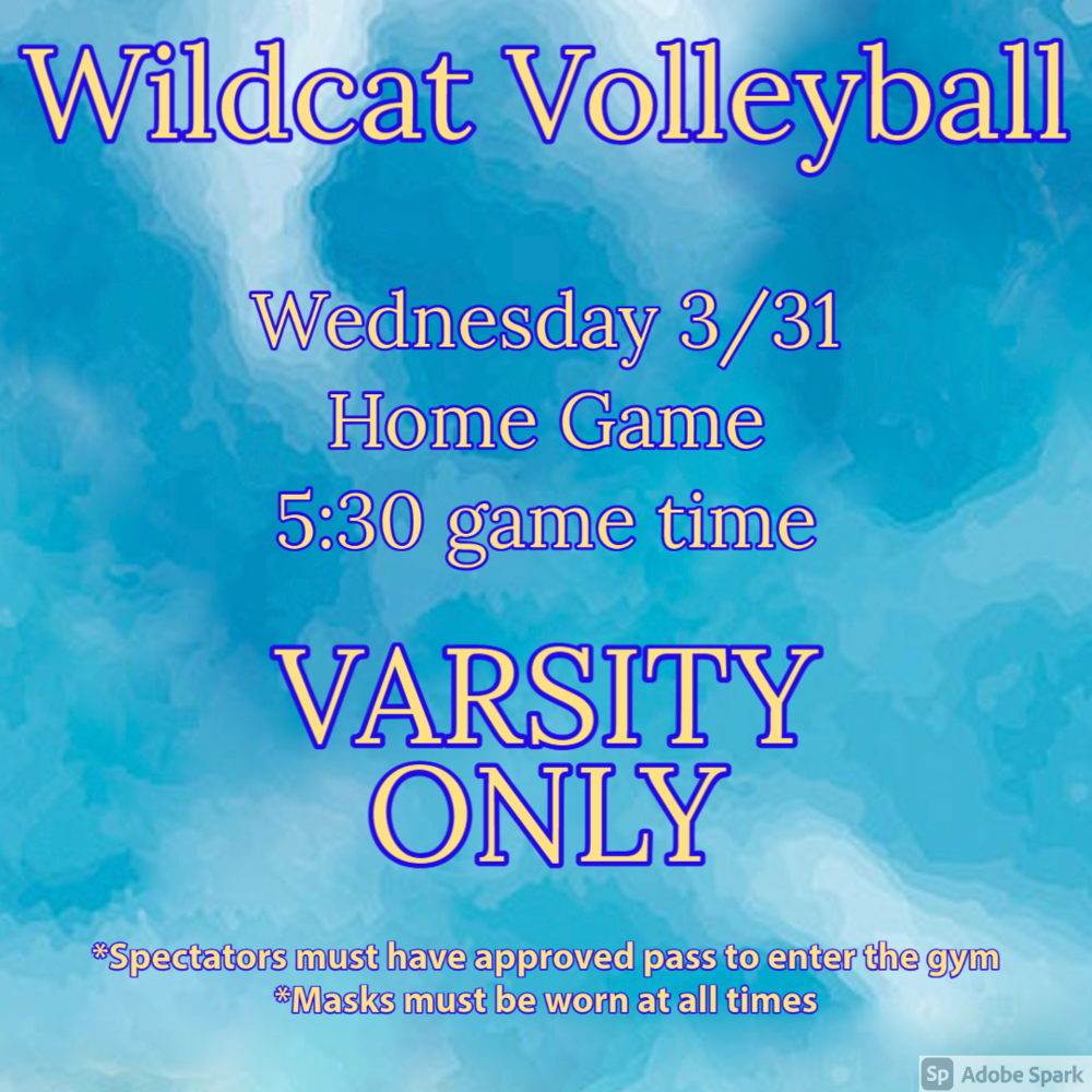 Volleyball Game - Varsity Only