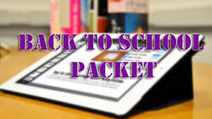 Student First Day Registration Packet