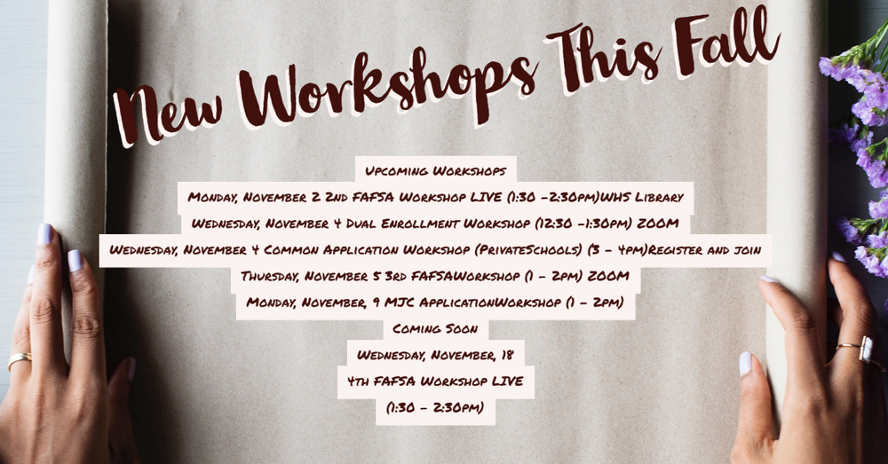WHS Workshops