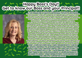 Happy Boss's Day Mrs. Ferguson!!