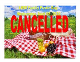 Family Picnic April 8th Cancelled