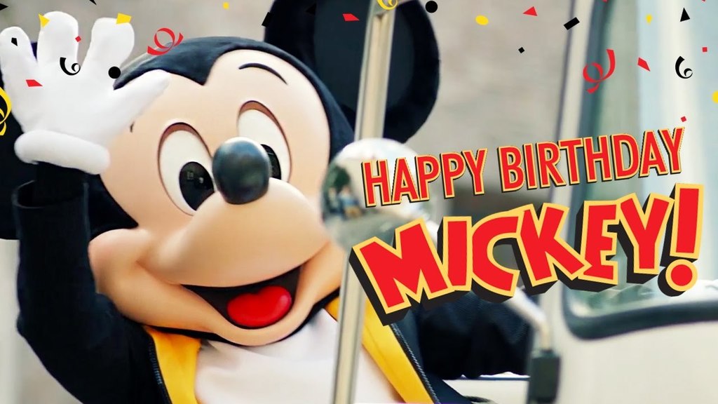 Happy Birthday Mickey Mouse!