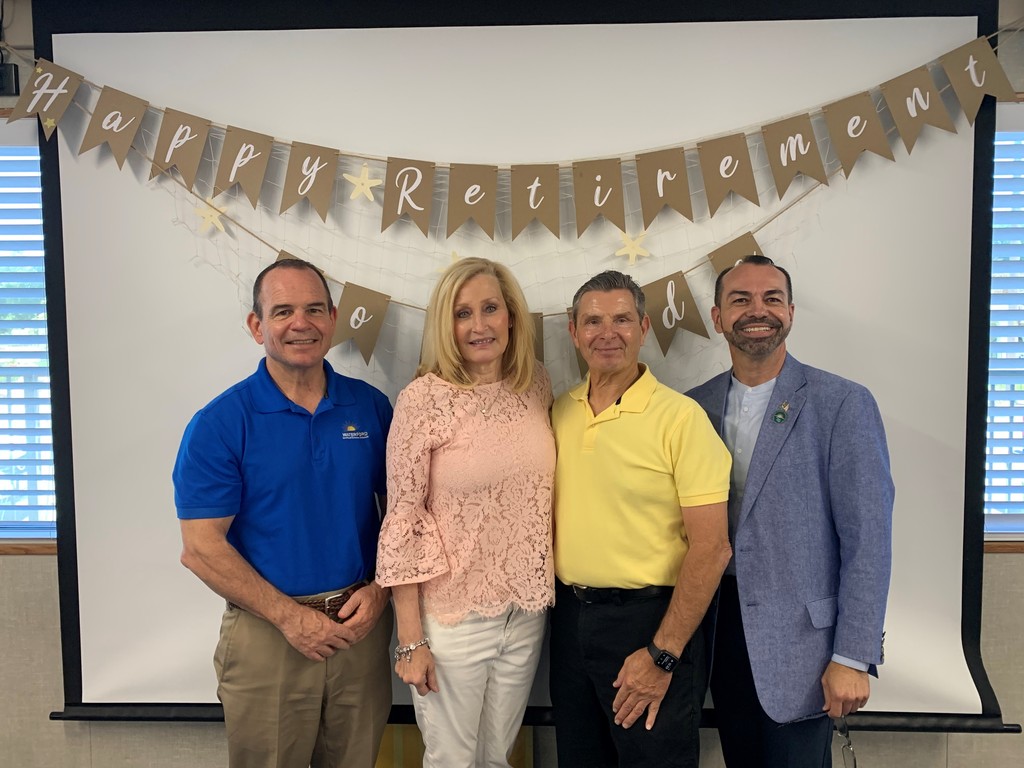 Superintendent Mr. Davis, Assistant Superintendent Jose Aldaco, Mr. & Mrs. Ferguson