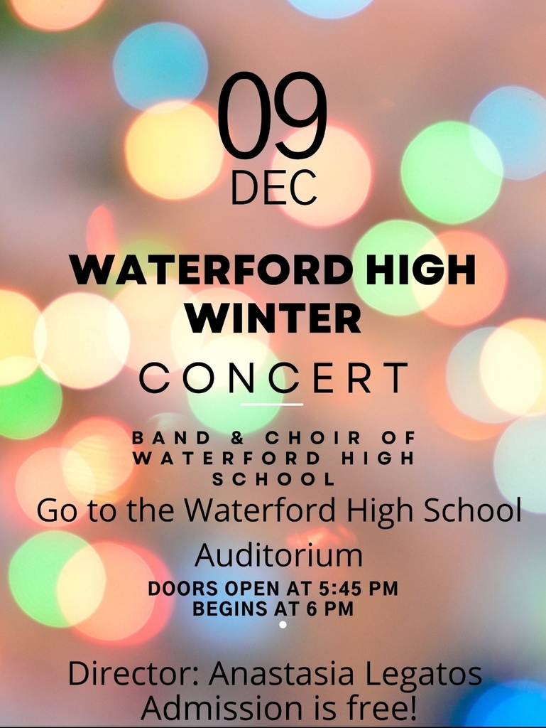WHS Winter Band & Choir Concert
