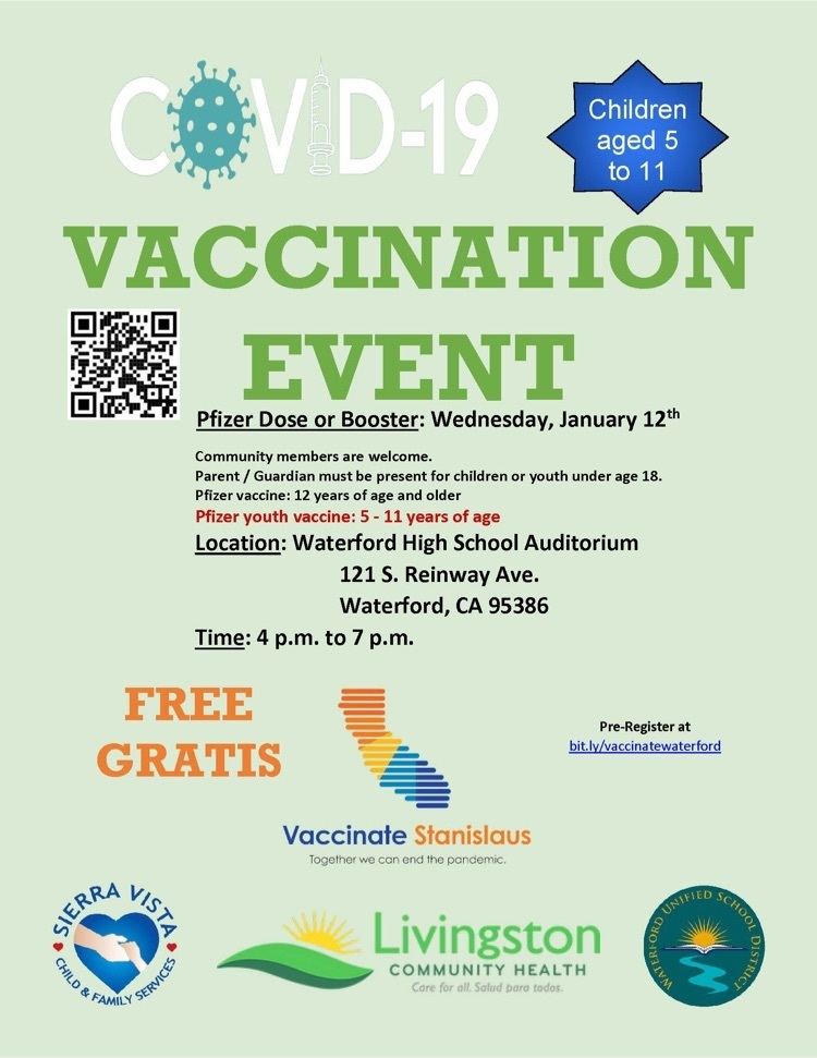 Vaccination Event 1/12/2022