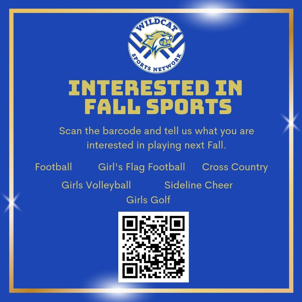 Interested in fall sports next year